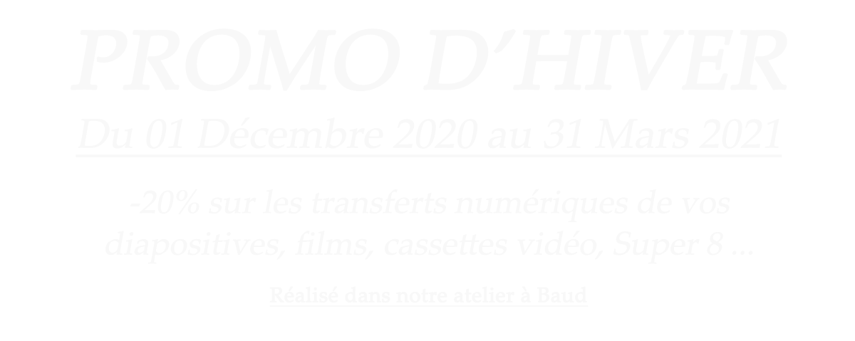 Promo hiver